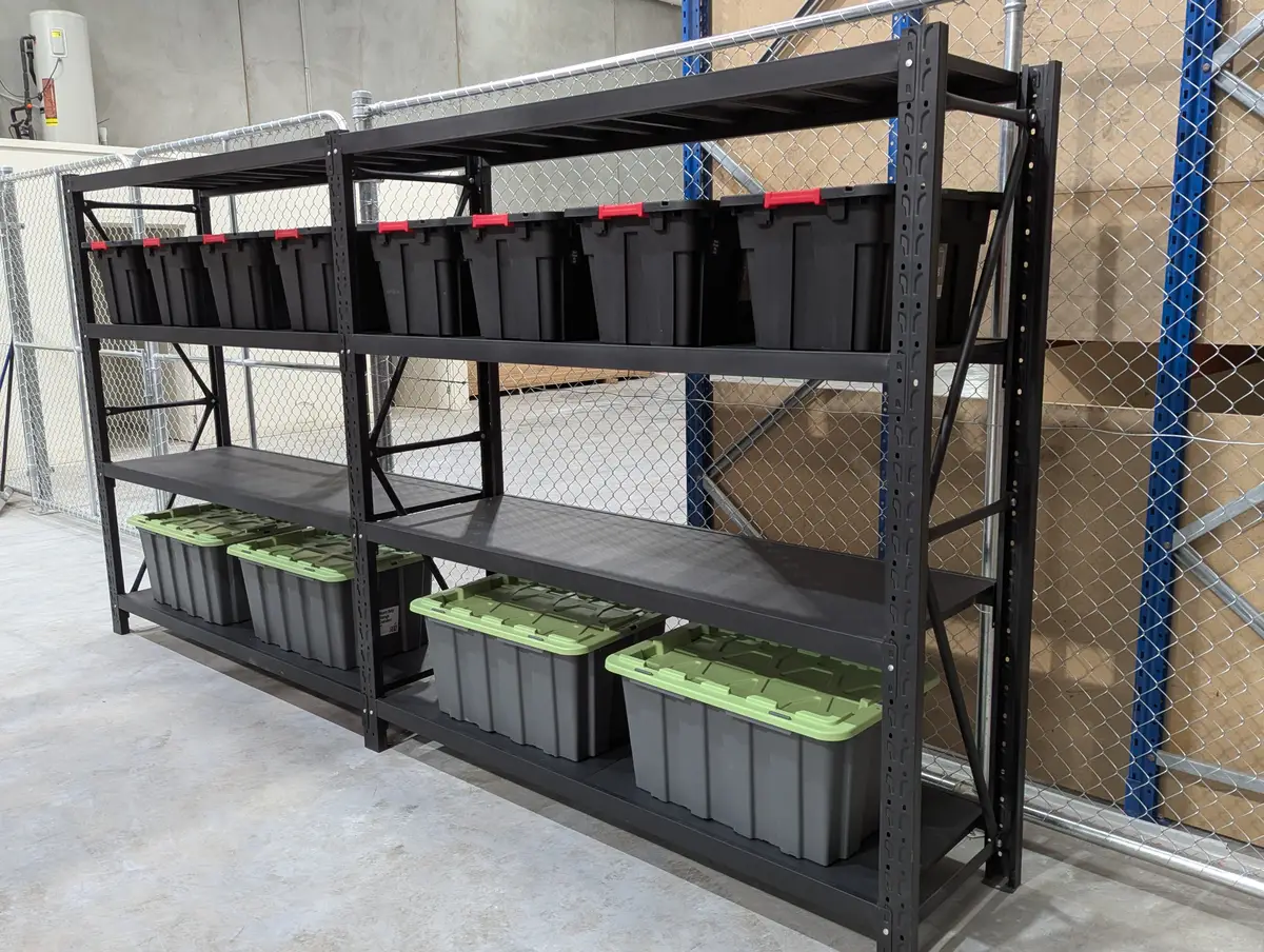 PXL 20250408 043433589 — professional shelving installation