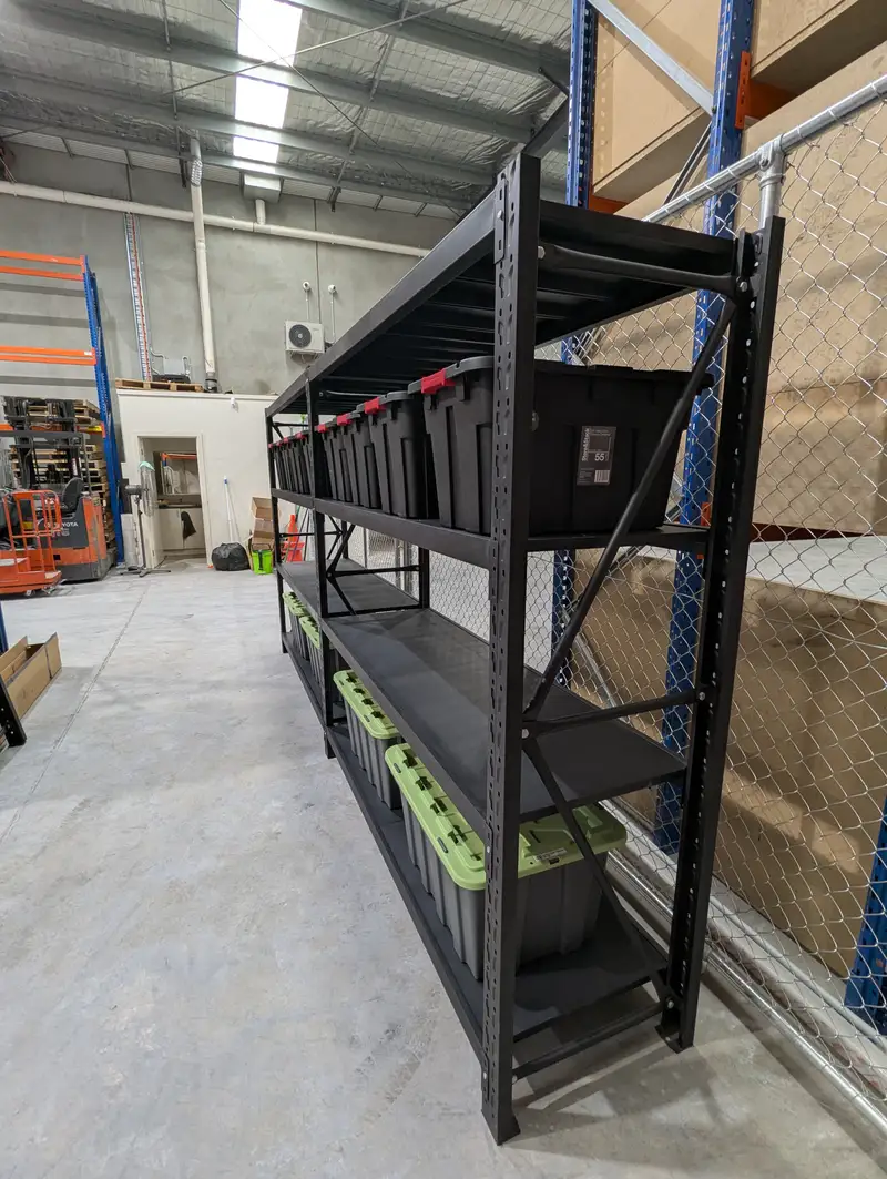 PXL 20250408 043451588 — professional shelving installation